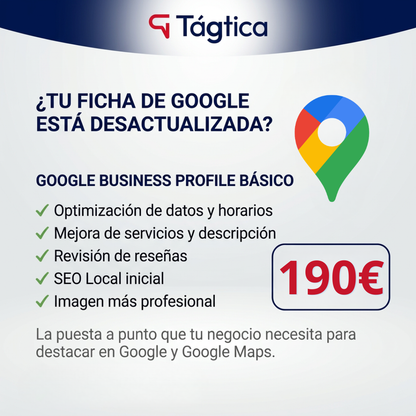 Google Business Profile Básico | Optimización SEO Local y Reseñas