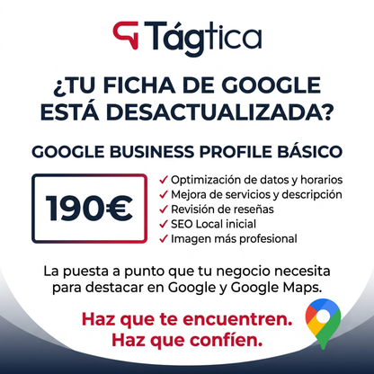 Google Business Profile Básico | Optimización SEO Local y Reseñas