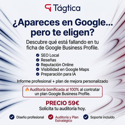 Auditoría Inicial Google Business Profile