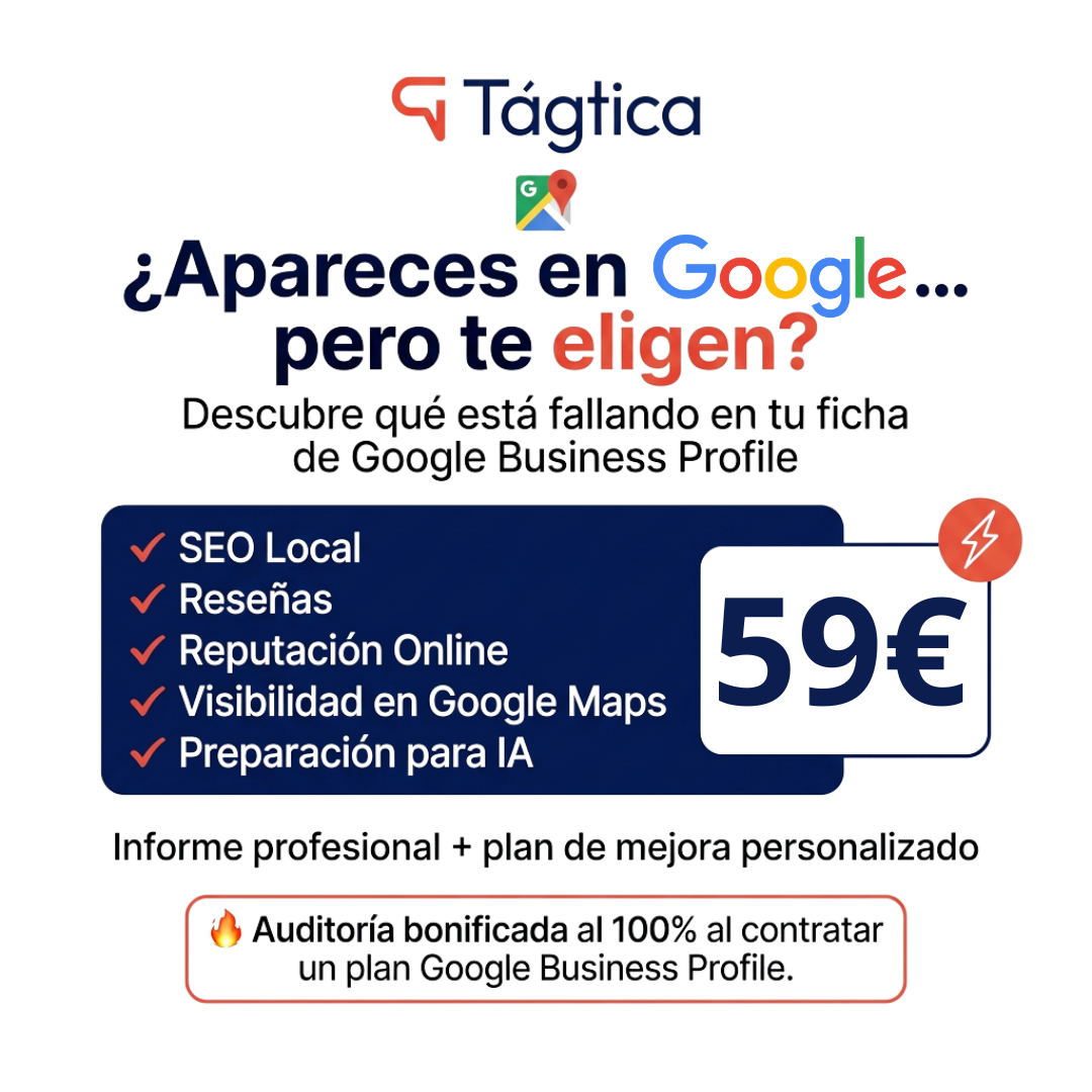 Auditoría Inicial Google Business Profile