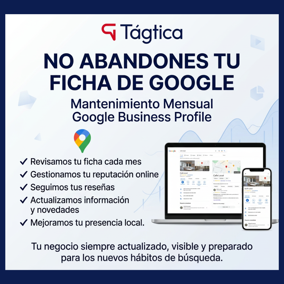 Mantenimiento Mensual Google Business Profile | SEO Local y Reseñas