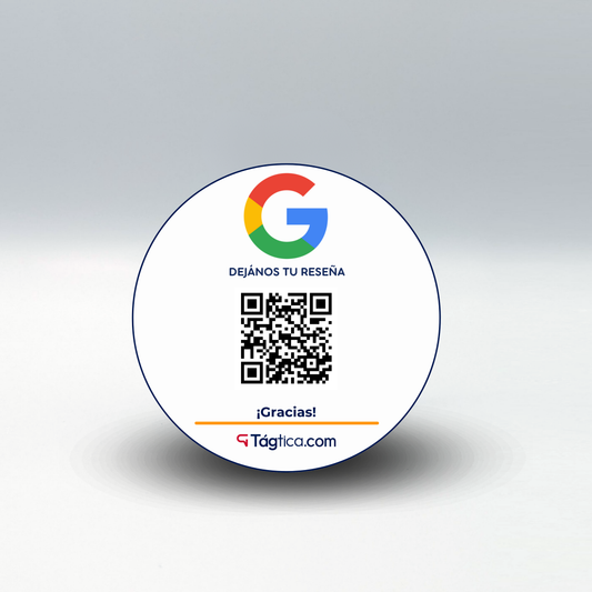 PEGATINA reseñas GOOGLE